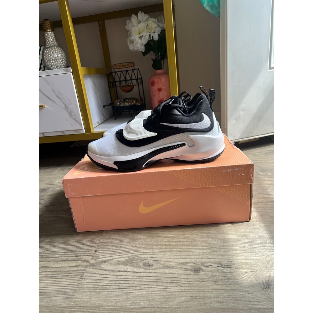 Nike Zoom Freak 3 Men's Black White DM7378-001 Size 10